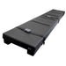 Astera Hyperion Tube Charging Case closed long black rectangular metal latches handles white background