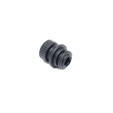 Astera PB15 charging port protection plug rubber cap accessory for Titan Tube LED light set of 20 close-up on transparent background