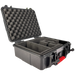 Astera Single unit case for HydraPanel open egg crate foam lid dividers red latch transparent background