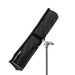 Astera SNAPBAG softbox for single tube collapsed into carry bag form for portable storage and transport on light stand