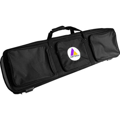 Astera soft bag carrying case for Titan or AX1 tubes angle view with Astera logo