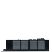 Astera Titan Tube Power Box top rear view showing ventilation grilles and cooling system black metal housing