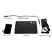 BixMart MP100-24V portable battery pack complete kit showing battery unit charger output cable connector tips and carrying bag on white background