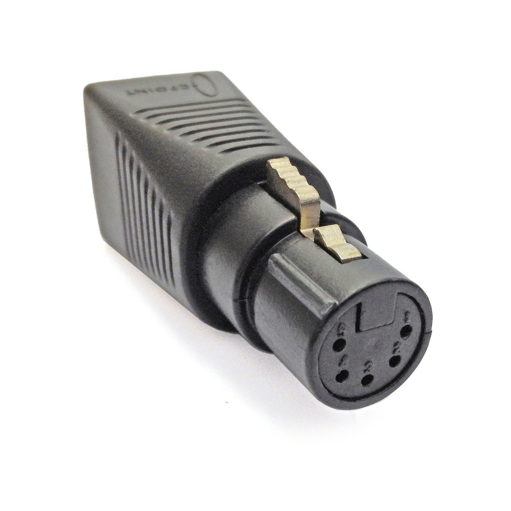 Adaptateur XLR 3 broches femelle vers RJ45 pour extention sur câble Adaptateur XLR 3 broches femelle vers RJ45 pour extention sur câble