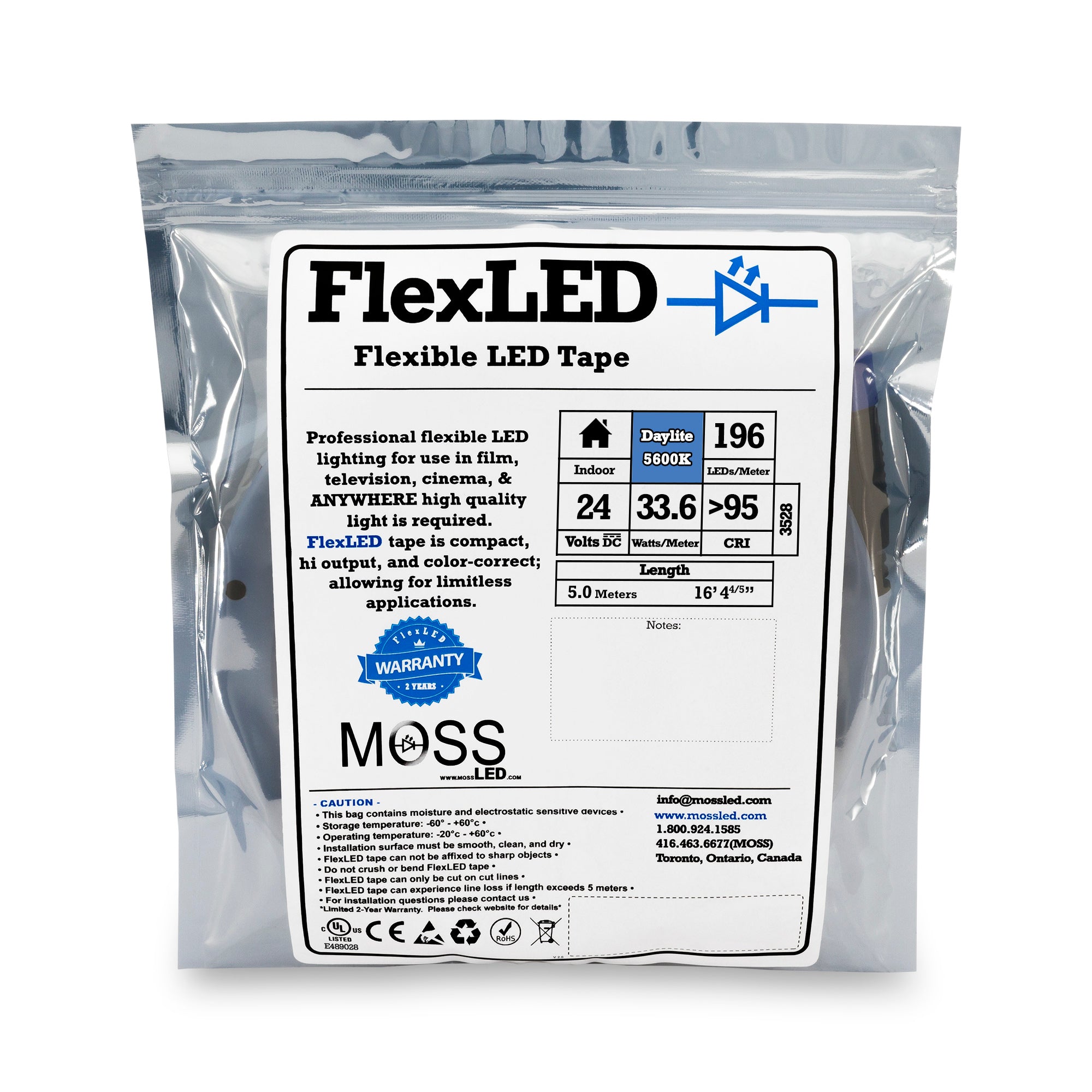 FlexLED 196 White 24V