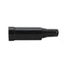 Kycon R7B series DC female field installable plug high current 4-pin connector side profile view showing barrel and cable strain relief