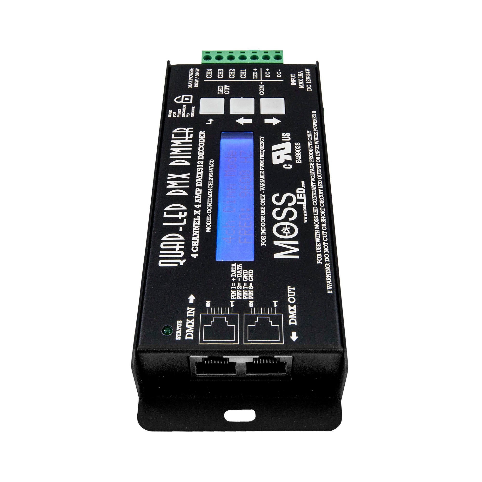 Quad-LED DMX - 4 Channel Dimmer