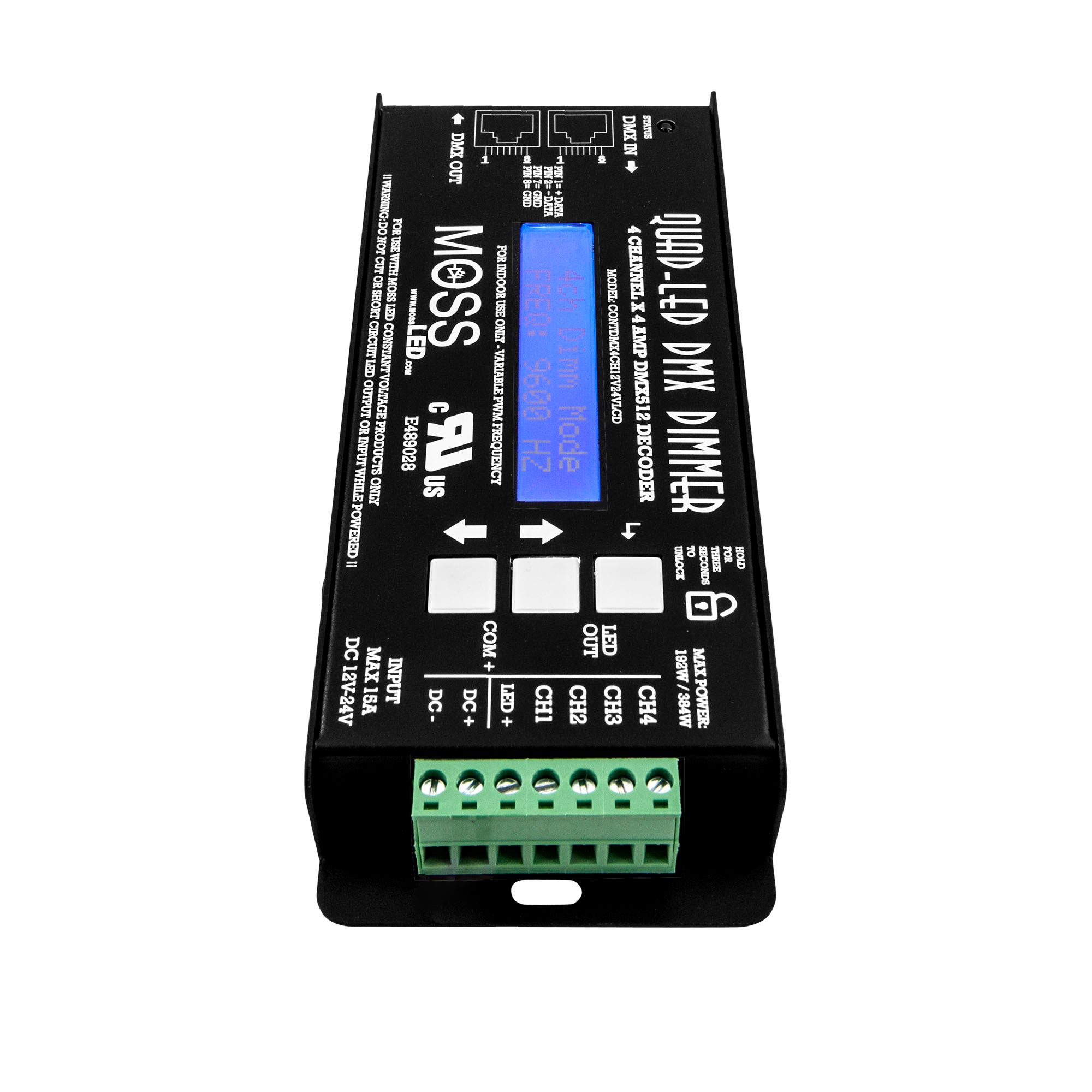 Quad-LED DMX - 4 Channel Dimmer