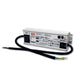MeanWell HLG-120H-12A fanless metal housed LED power supply 120W 12VDC IP65 rated with input and output cables