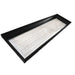 Moss Illumination MI Fixture 1040 with ML24 LED panel angled top view showing LED array in black aluminum housing for cinema and broadcast lighting