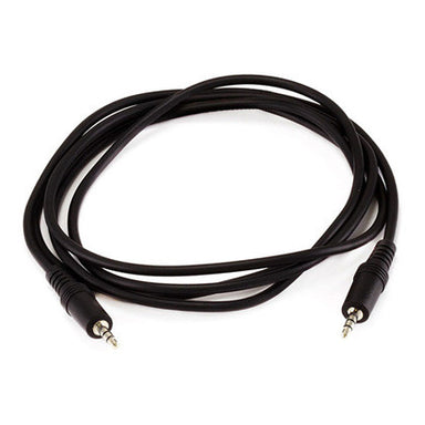 Moss LED 3.5mm stereo male to male cable in black for Gantom fixture DMX data transmission and lighting control