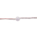 Moss LED 5V Pixel Dots RGB APA102 diffused dome single module on wire white background
