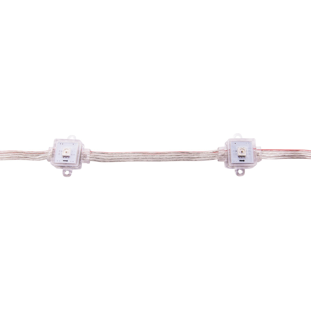 Moss LED 5V Pixel Dots RGB APA102 outdoor module string 2 dots white background
