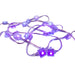 Moss LED 5V Pixel Dots RGB APA102 square module clear lens lit purple cluster white background