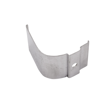 Moss LED ALM-P3030 surface mounting clip silver metal bracket with screw hole and channel grip wings for securing pendant aluminum channel LED profile to ceiling or wall for linear pendant lighting installation