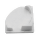 Moss LED ALQ-1919H end cap closed white aluminum channel accessory 3D render