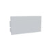 Moss LED ALQ-3015A closed end cap in white for aluminum LED channel