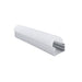 Moss LED ALQ-3015B rounded white cover on aluminum channel profile 2.44 meter on white background