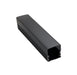 Moss LED ALQ-3015C aluminum channel with square cover assembled in black