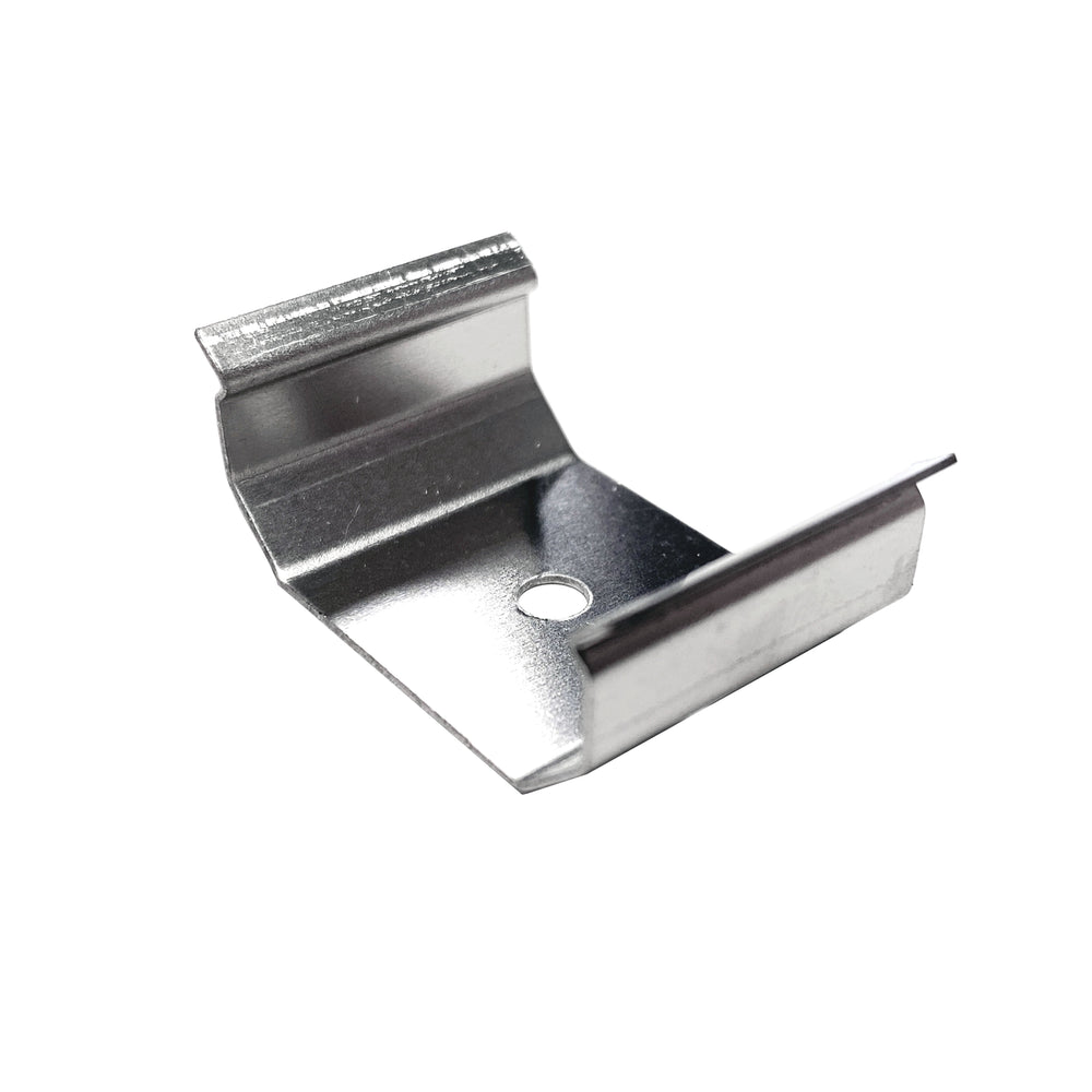 Moss LED ALQ 3535F metal spring clip for aluminum channel surface mounting with screw hole