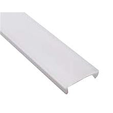 Moss LED ALSST-6114F flexible milky silicone diffuser cover for aluminum channel angle view white background