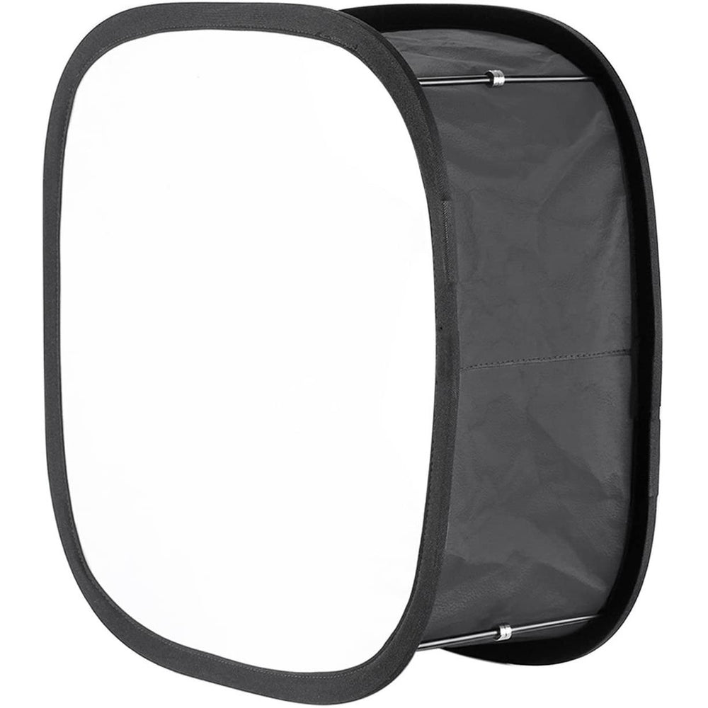 Moss LED Cinema Work Light collapsible softbox with white diffusion panel expanded view