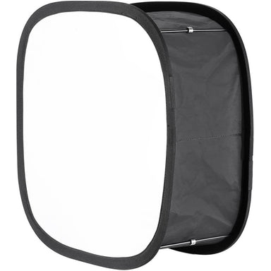Moss LED Cinema Work Light collapsible softbox with white diffusion panel expanded view