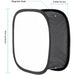 Moss LED Cinema Work Light softbox dimensions diagram showing magnetic rods 16.5cm width and 41.5cm height