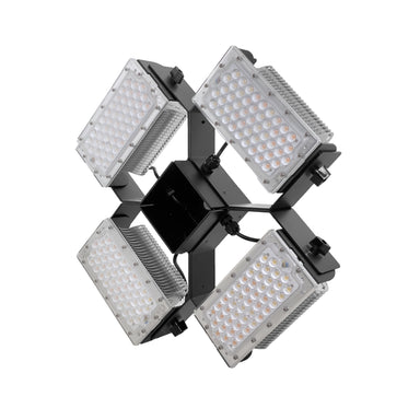 Moss LED Cross-Focus Quattro four-head adjustable LED panel light for film and broadcast with high CRI