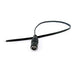 Moss LED DC Cables male DC tail pigtail with 2.1mm barrel plug and wire lead for LED strip power connection black cable