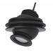 Moss LED EyeZoom Spotlight RGBW 3000K black swivel head zoomable LED fixture front angle view