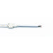 Moss LED FlexLED 120 VAC White LED end cap with 60CM bare end wire red black leads white background