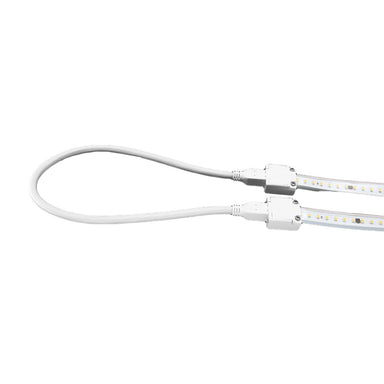 Moss LED FlexLED 120 VAC White LED 60CM jumper cable connecting two strips IP67 white background