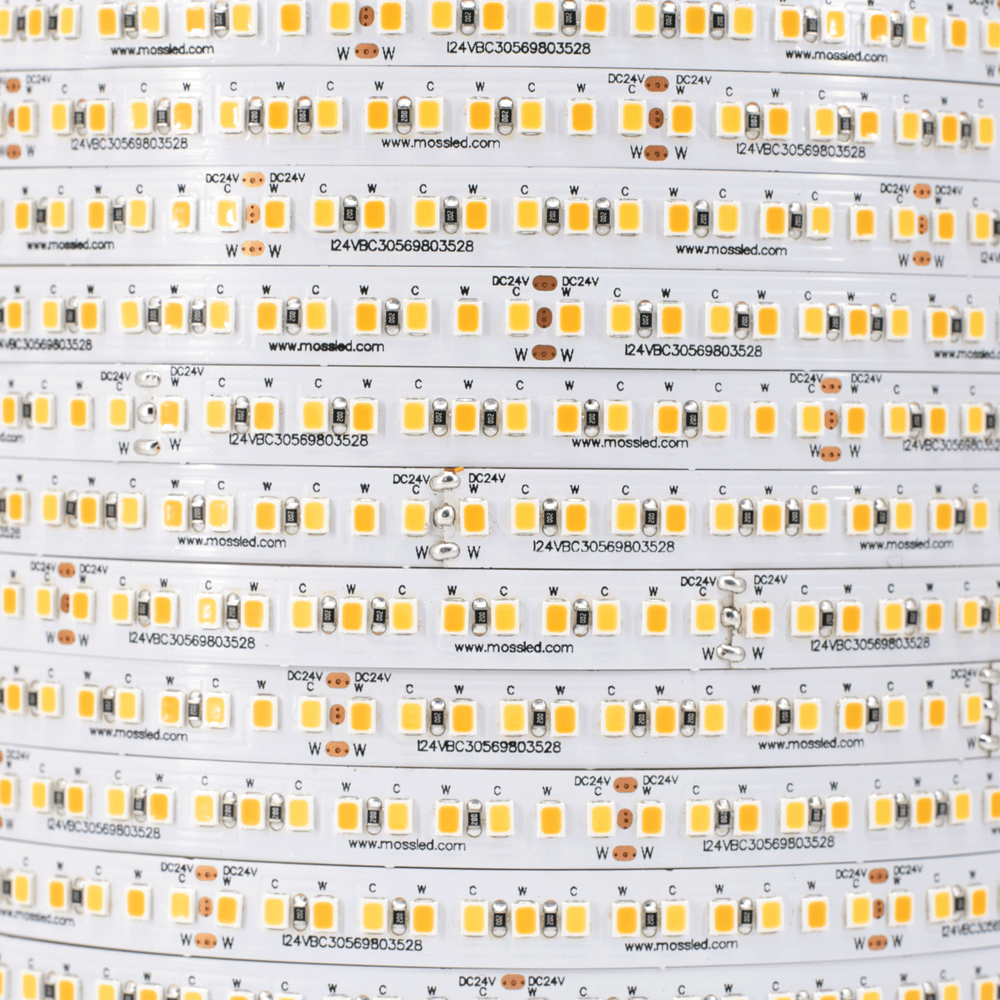 Fastled Colors. List FlexLED Bi-Colour 2700K - 5600K 24v (CCT Adjustable) — Moss LED