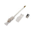 Moss LED neon FlexLED connectors V2 vertical bend power entry end wire in-line splice bare end wires 5-pin connector aluminum aircraft-grade