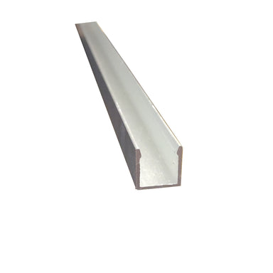 Moss LED neon FlexLED V2 aluminum mounting channel track vertical bend 2 meter silver U-channel for neon LED strip installation