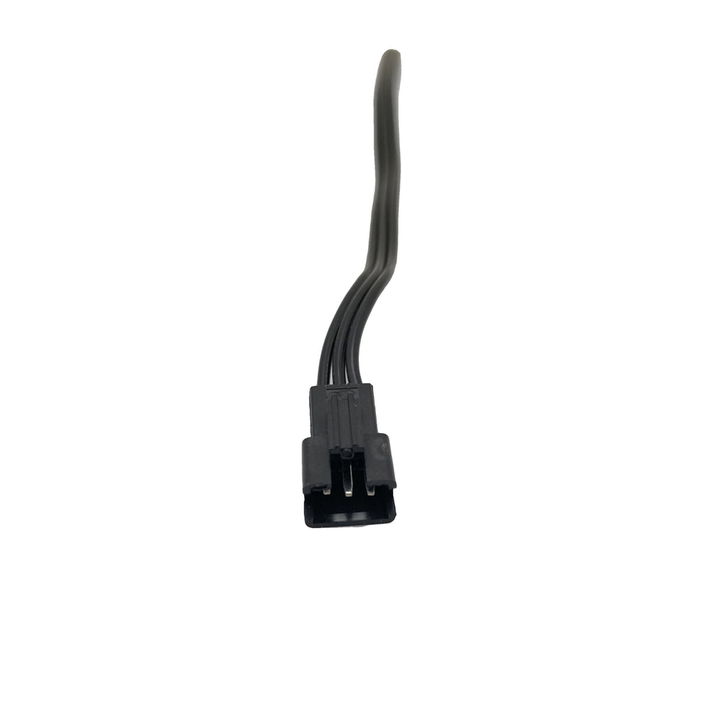 Moss LED pixel connector tail JST 3-pin male 30cm black cable for addressable LED pixel strips