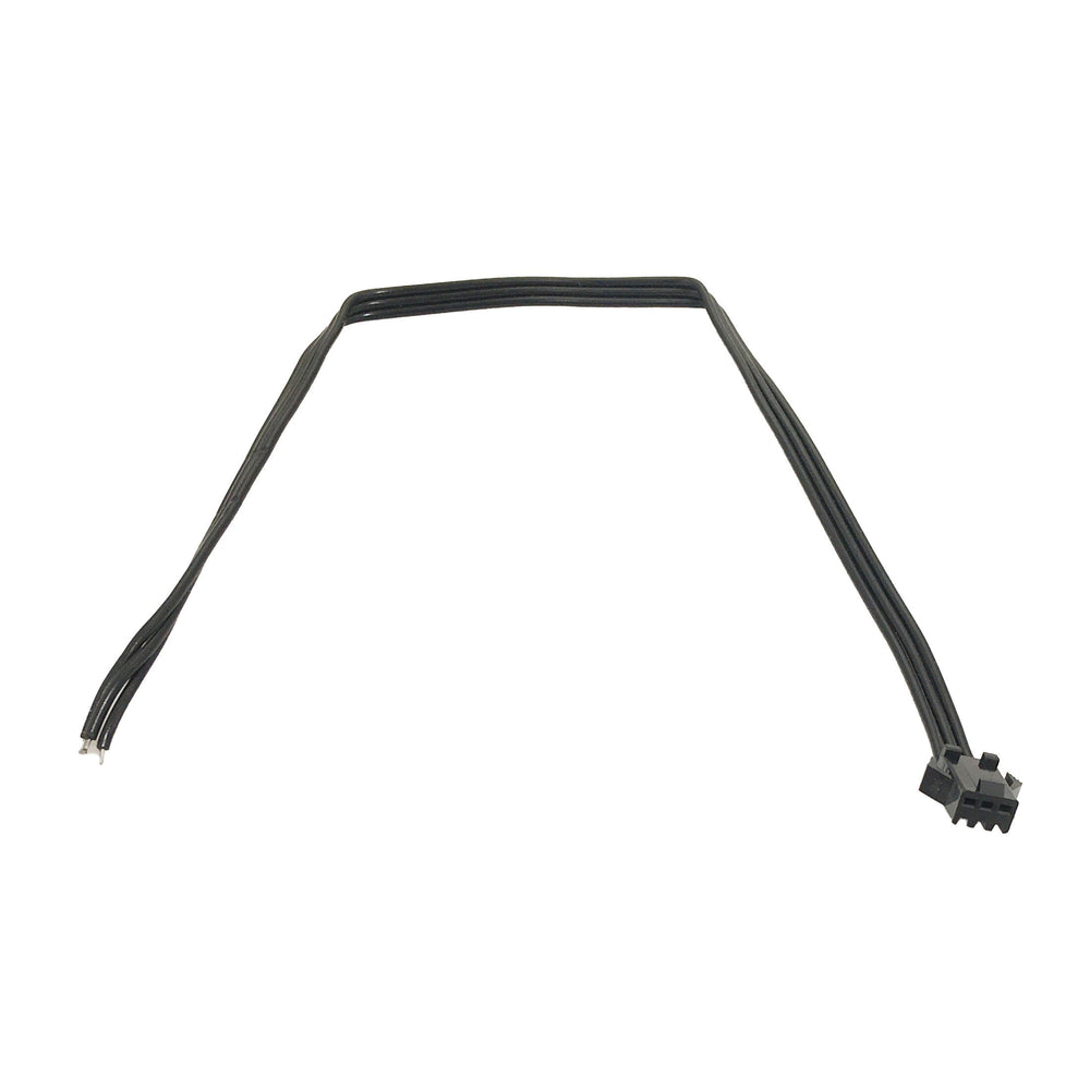 Moss LED pixel connector tail JST 3-pin male and female pair 30cm cable full length view
