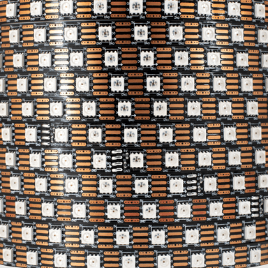 Moss LED Pixel FlexLED 5V RGB High Frequency 72 LED/m APA102 chip close-up coiled reel