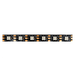 Moss LED Pixel FlexLED 5V RGB WS2812B 5050 RGB LED chip close-up on black PCB showing IC and LED diode