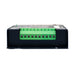 Moss LED Quad-LED HC DMX Decoder – Bottom Panel Showing 4-Channel LED Output Screw Terminal Block, 8A Per Channel, 12–24V DC for Film & Stage Lighting
