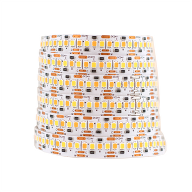 Moss LED ShortCut FlexLED Bi-Colour 2700K 6000K 24V CCT Adjustable coiled reel white PCB white background