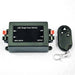 Moss LED single channel wireless dimmer LED single color controller with wireless keychain remote control DC 12V input red push terminals and output on white background