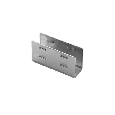 Moss LED slim neon FlexLED 6mm mounting clip metal bracket front view
