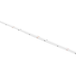 Moss LED SoftFLEX LED 784 RGBW 24V COB chip-on-board LED strip shown flat and straight at a diagonal angle, unlit, on white background