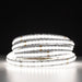 Moss LED SoftFLEX LED 700 RGB+WW+CW 24V CRI90 COB illuminated coiled reel bright cool white color dark background