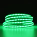 Moss LED SoftFLEX LED 700 RGB+WW+CW 24V CRI90 COB illuminated coiled reel green color dark background