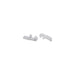 White plastic keying clips accessories for MossLED 5-position pluggable quick release terminal block connector