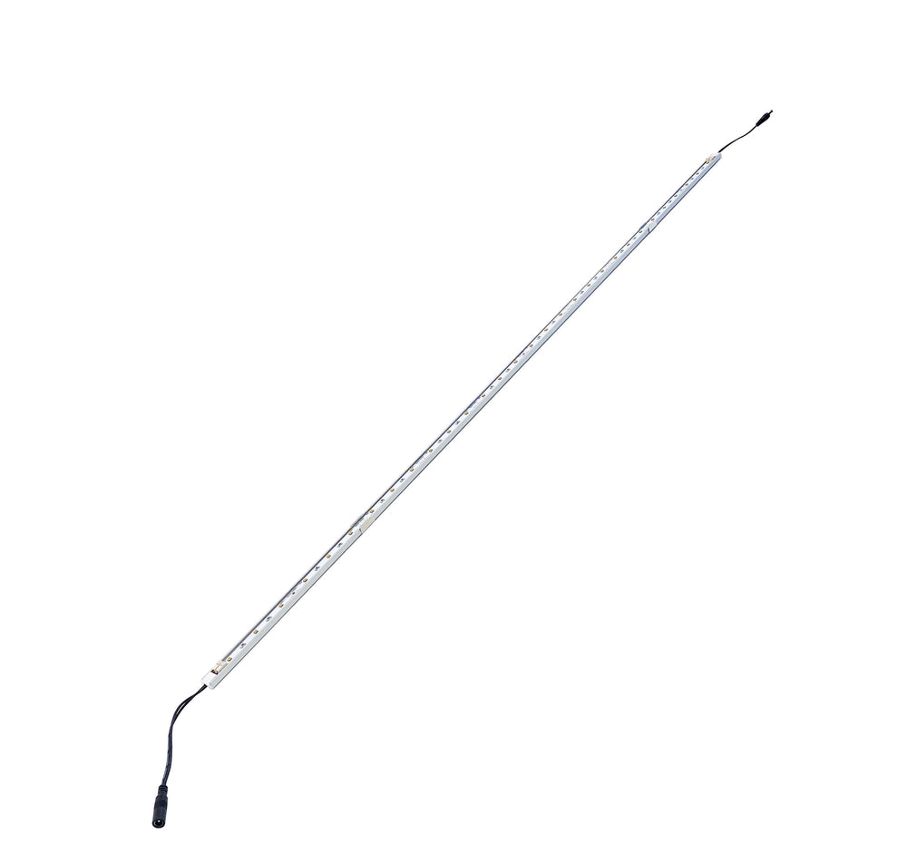 Moss LED UV-C LED bar full length with male and female DC connectors for daisy-chaining multiple bars