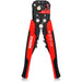 Neiko 01924A wire and cable strippers full front view self-adjusting tool red and black handles 10-26 AWG